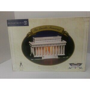 Department 56 American Pride Collection 56-57702 Lincoln Memorial America 250 Yr